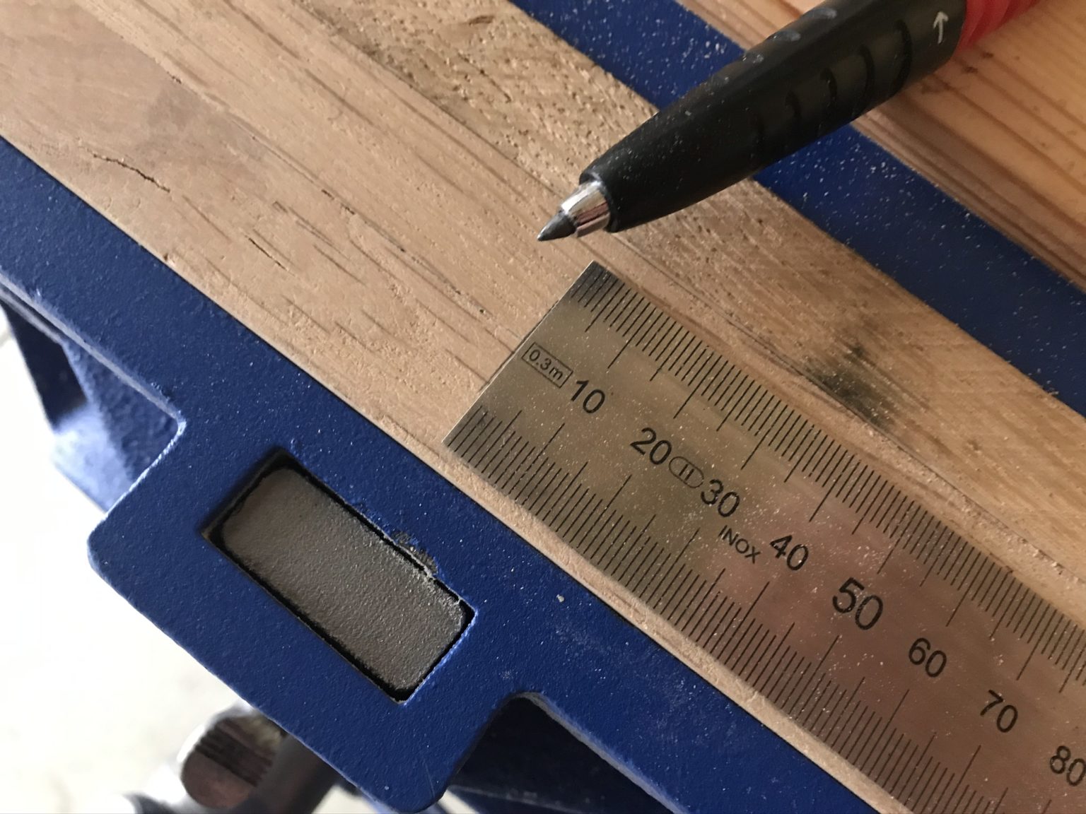 Woodworking Vice Installation how to install a workbench vise