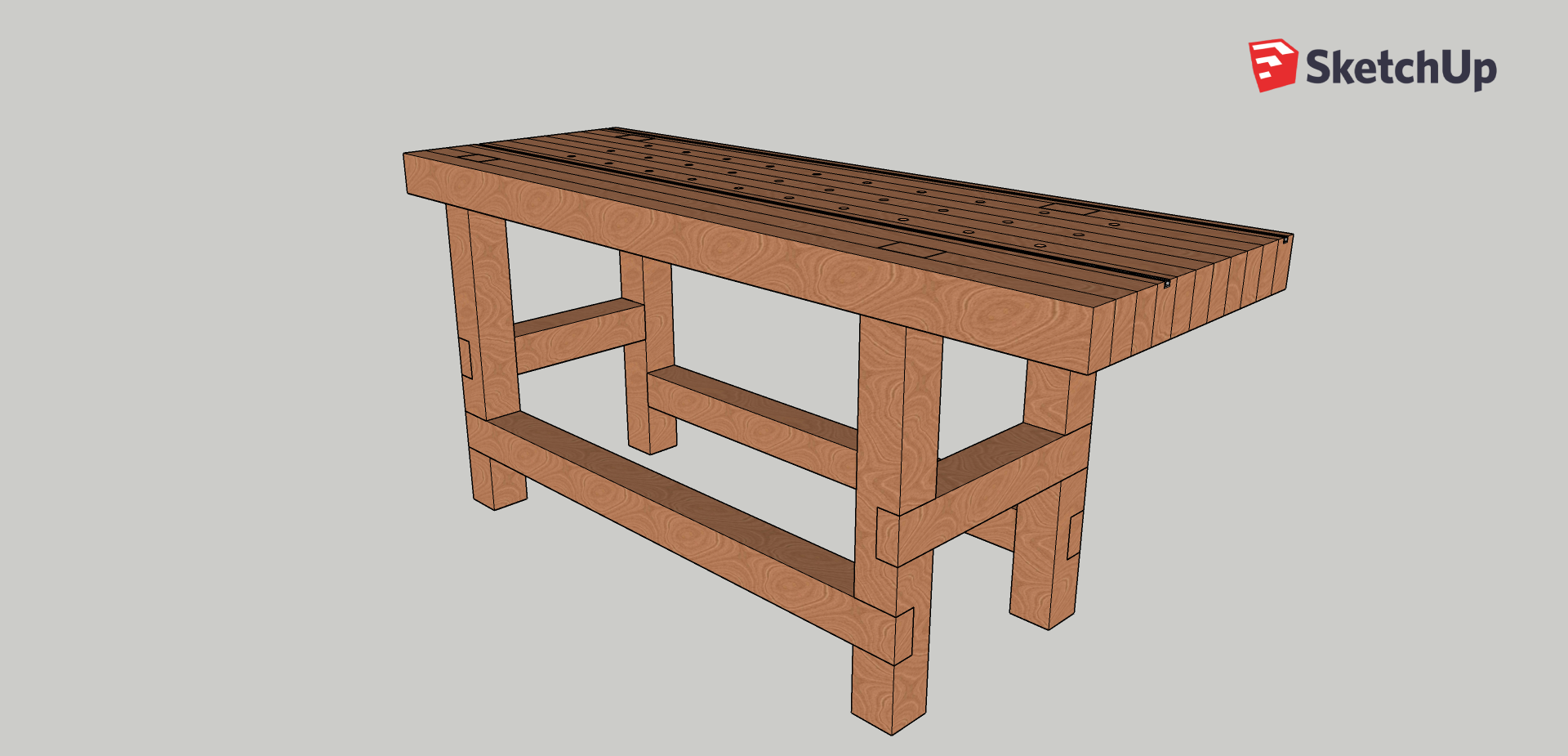 Workbench 3D CAD Drawing