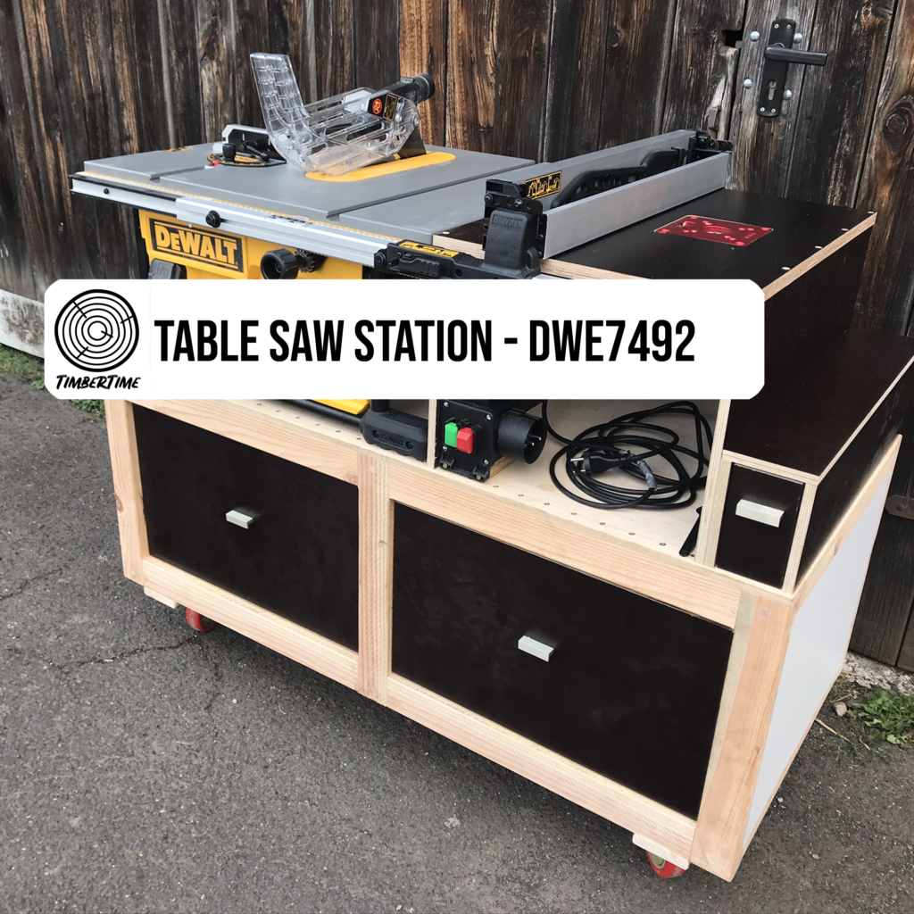 How to build a table saw stand